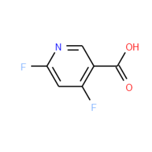 3-Pyridinecarboxylic acid, 4,6-difluoro-