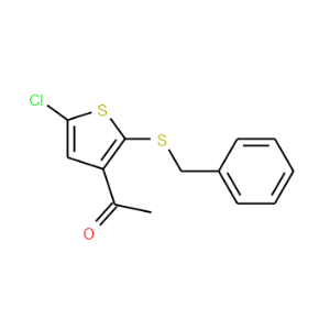 Ethanone,1-[5-chloro-2-[(phenylmethyl)thio]-3-thienyl]-