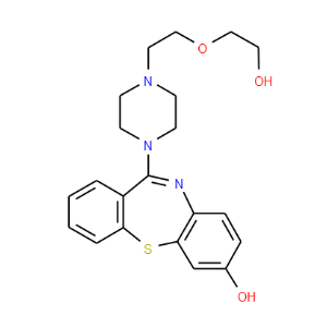 Dibenzo[b,f][1,4]thiazepin-7-ol,11-[4-[2-(2-hydroxyethoxy)ethyl]-1-piperazinyl]-