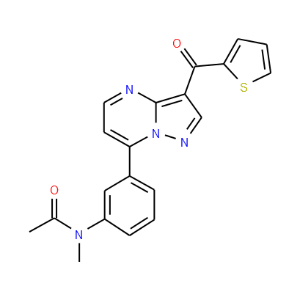 Acetamide,N-methyl-N-[3-[3-(2-thienylcarbonyl)pyrazolo[1,5-a]pyrimidin-7-yl]phenyl]- - Click Image to Close