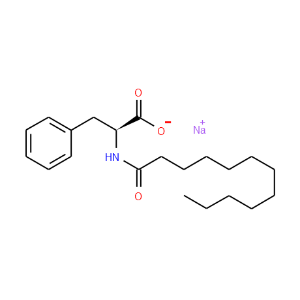 Sodium N-dodecanoyl-L-phenlyalaninate