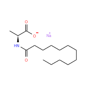 L-Alanine,N-(1-oxododecyl)-, monosodium salt (9CI) - Click Image to Close