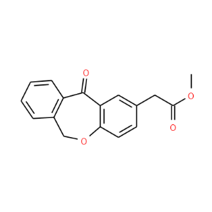 Dibenz[b,e]oxepin-2-acetic acid, 6,11-dihydro-11-oxo-, methyl ester