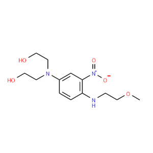 Ethanol,2,2'-[[4-[(2-methoxyethyl)amino]-3-nitrophenyl]imino]bis-