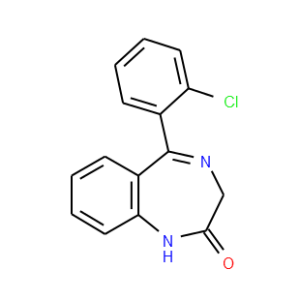 2H-1,4-Benzodiazepin-2-one,5-(2-chlorophenyl)-1,3-dihydro-