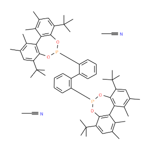 Dibenzo[d,f][1,3,2]dioxaphosphepin,6,6'-[[1,1'-biphenyl]-2,2'-diylbis(oxy)]bis[4,8-bis(1,1-dimethylethyl)-1,2,10,11-tetramethyl-,(11aS,11'aS)-