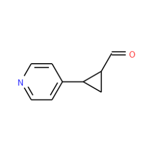 Cyclopropanecarboxaldehyde, 2-(4-pyridinyl)-