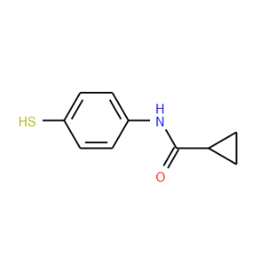 N-(4-Sulfanylphenyl)cyclopropanecarboxamide