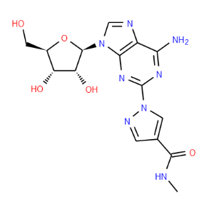 Adenosine,2-[4-[(methylamino)carbonyl]-1H-pyrazol-1-yl]-