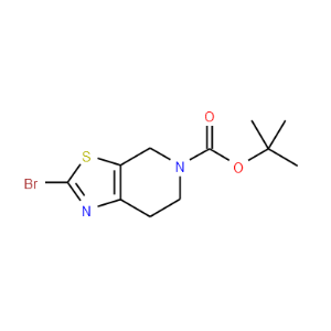 Thiazolo[5,4-c]pyridine-5(4H)-carboxylic acid, 2-bromo-6,7-dihydro-, 1,1-dimethylethyl ester