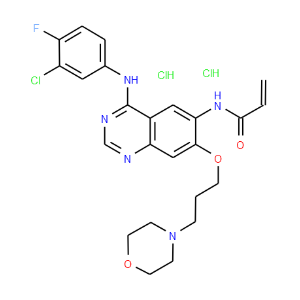2-Propenamide,N-[4-[(3-chloro-4-fluorophenyl)amino]-7-[3-(4-morpholinyl)propoxy]-6-quinazolinyl]-,hydrochloride (1:2)