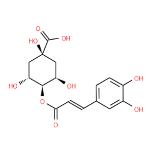 Cyclohexanecarboxylic acid, 4-[[3-(3,4-dihydroxyphenyl)-1-oxo-2-propen-1-yl]oxy]-1,3,5-trihydroxy-,(1a,3R,4a,5R)-