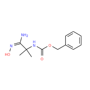 Carbamic acid, N-[2-(hydroxyamino)-2-imino-1,1-dimethylethyl]-, phenylmethyl ester