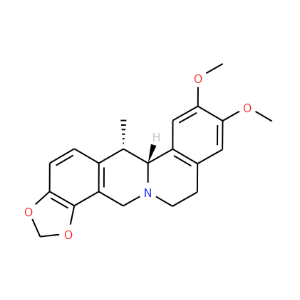 12H-Benzo[a]-1,3-benzodioxolo[4,5-g]quinolizine,6,6a,11,14-tetrahydro-8,9-dimethoxy-6-methyl-, (6S,6aR)-