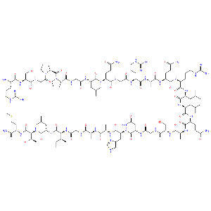L-Methioninamide,L-arginyl-L-serylglycyl-L-prolyl-L-prolylglycyl-L-leucyl-L-glutaminylglycyl-L-arginyl-L-alanyl-L-glutaminyl-L-arginyl-L-leucyl-L-leucyl-L-glutaminyl-L-alanyl-L-serylglycyl-L-asparaginyl-L-histidyl-L-alanyl-L-alanylglycyl-L-isoleucyl-L-leuc
