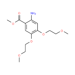 Benzoic acid,2-amino-4,5-bis(2-methoxyethoxy)-, methyl ester