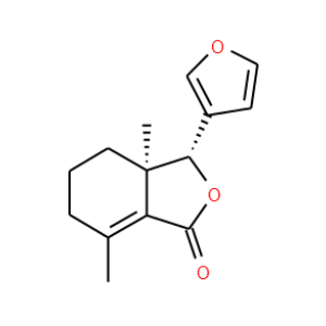 1(3H)-Isobenzofuranone,3-(3-furanyl)-3a,4,5,6-tetrahydro-3a,7-dimethyl-, (3R,3aR)-