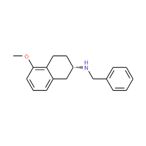 2-Naphthalenamine,1,2,3,4-tetrahydro-5-methoxy-N-(phenylmethyl)-, (2S)-