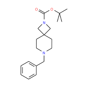 2,7-Diazaspiro[3.5]nonane-2-carboxylic acid, 7-(phenylmethyl)-, 1,1-dimethylethyl ester