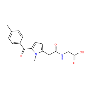Glycine,N-[2-[1-methyl-5-(4-methylbenzoyl)-1H-pyrrol-2-yl]acetyl]-