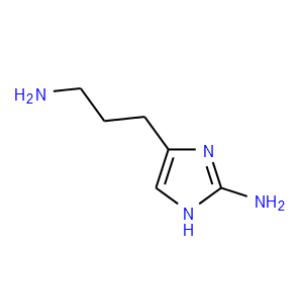 5-(3-Aminopropyl)-1H-imidazol-2-amine