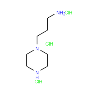 1-Piperazinepropanamine,hydrochloride (1:3)