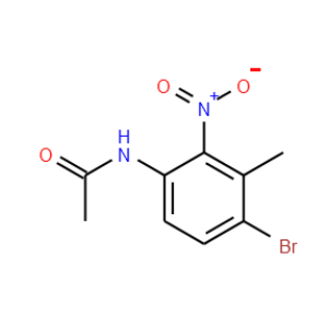 Acetamide,N-(5-bromo-4-methyl-3-nitro-2-pyridinyl)-