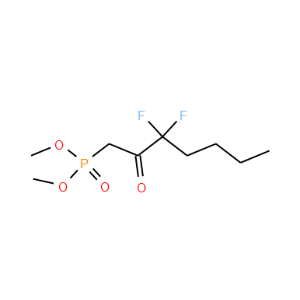 Dimethyl (2-oxo-3,3-difluoroheptyl)phosphonate