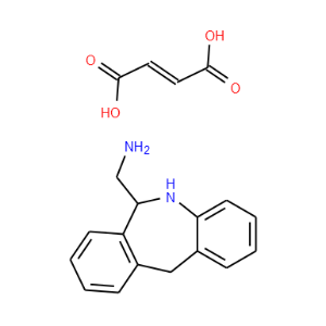6-Aminomethyl-6,11-dihydro-5H-dibenz[b,e]azepine (E)-2-butenedioate