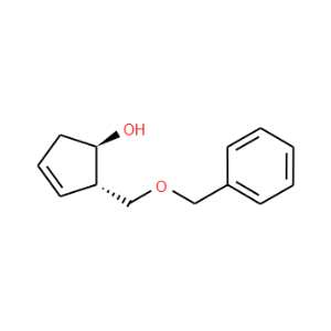 3-Cyclopenten-1-ol,2-[(phenylmethoxy)methyl]-, (1R,2S)-