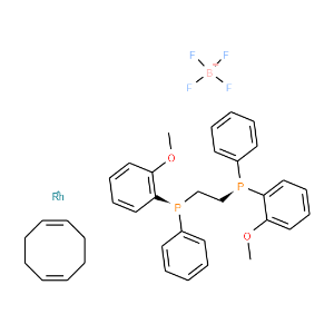 (S,S)-1,2-ETHANEDIYL-BIS-[(2-METHOXYPHENYL)-PHENYLPHOSPHINE]]-(1,5-CYCLOOCTADIENE)-RHODIUM(I)]-TETRAFLUOROBORATE