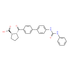 (1R,2R)-2-[[4'-[[(Phenylamino)carbonyl]amino][1,1'-biphenyl]-4-yl]carbonyl]cyclopentanecarboxylic acid - Click Image to Close
