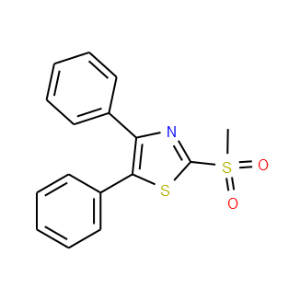 Thiazole,2-(methylsulfonyl)-4,5-diphenyl-