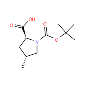 1,2-Pyrrolidinedicarboxylic acid, 4-methyl-, 1-(1,1-dimethylethyl) ester, (2S,4R)-