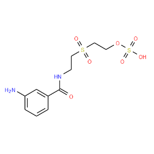 Benzamide,3-amino-N-[2-[[2-(sulfooxy)ethyl]sulfonyl]ethyl]-