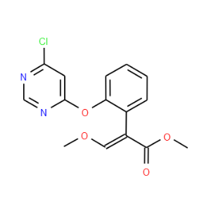 Benzeneacetic acid,2-[(6-chloro-4-pyrimidinyl)oxy]-a-(methoxymethylene)-, methyl ester, (aE)-