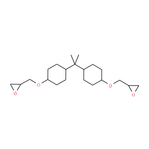 Oxirane,2,2'-[(1-methylethylidene)bis(4,1-cyclohexanediyloxymethylene)]bis-