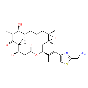 4,17-Dioxabicyclo[14.1.0]heptadecane-5,9-dione,3-[(1E)-2-[2-(aminomethyl)-4-thiazolyl]-1-methylethenyl]-7,11-dihydroxy-8,8,10,12,16-pentamethyl-,(1S,3S,7S,10R,11S,12S,16R)-