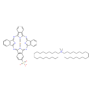 N,N-Dimethyl-N-octadecyl-1-octadecanaminium-(Sp-4-2)-[29H,31H-phthalocyanine-2- sulfonato-N29,N30,N31,N32]cuprate