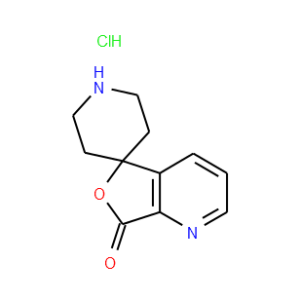 Spiro[furo[3,4-b]pyridine-5(7H),4'-piperidin]-7-one,hydrochloride (1:1)