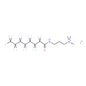 1-Propanaminium,N,N,N-trimethyl-3-[(2,2,3,3,4,4,5,5,6,6,7,7,8,8,8-pentadecafluoro-1-oxooctyl)amino]-,iodide (1:1)