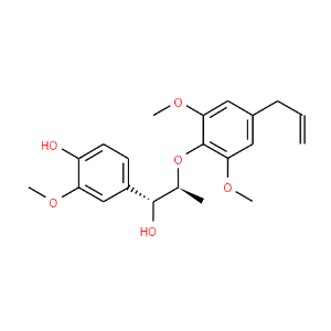 Benzenemethanol,a-[(1S)-1-[2,6-dimethoxy-4-(2-propen-1-yl)phenoxy]ethyl]-4-hydroxy-3-methoxy-,(aR)- - Click Image to Close
