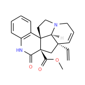 10H-Indolizino[1',8':2,3,4]cyclopenta[1,2-c]quinoline-6a(7H)-carboxylic acid, 7a-ethenyl-7a,11a,12,13-tetrahydro-, methyl ester, (6aR,7aS,11aS,13aS)-