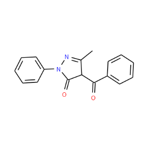 4-Benzoyl-3-methyl-1-phenyl-5-pyrazolone - Click Image to Close