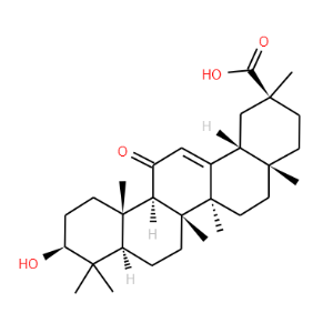 18alpha-Glycyrrhetinic acid - Click Image to Close