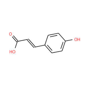trans-4-Hydroxycinnamic acid - Click Image to Close