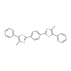 1,4-Bis[2-(4-methyl-5-phenyloxazolyl)]benzene - Click Image to Close