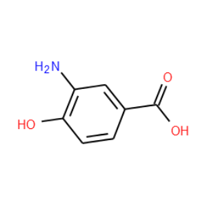 3-Amino-4-hydroxybenzoic acid - Click Image to Close