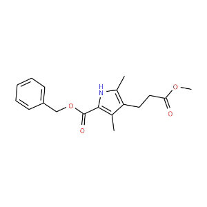 Methyl 5-(benzyloxycarbonyl)-2,4-dimethyl-3-pyrrolepropionate - Click Image to Close