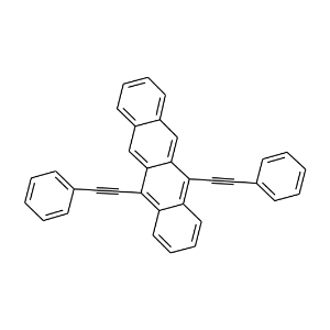 5,12-bis(Phenylethynyl)naphthacene - Click Image to Close